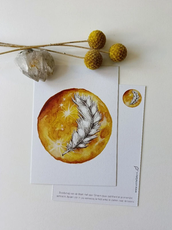 Kaart Maan met Veer 
